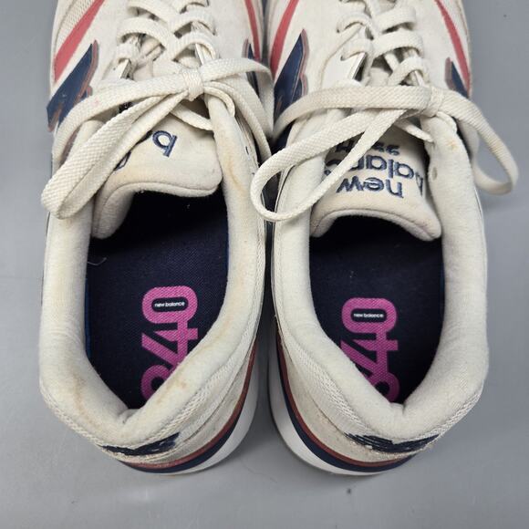 Unisex Women's 11 Men’s 9.5 New Balance 997H White Blue Red Running Shoes - Picture 9 of 12